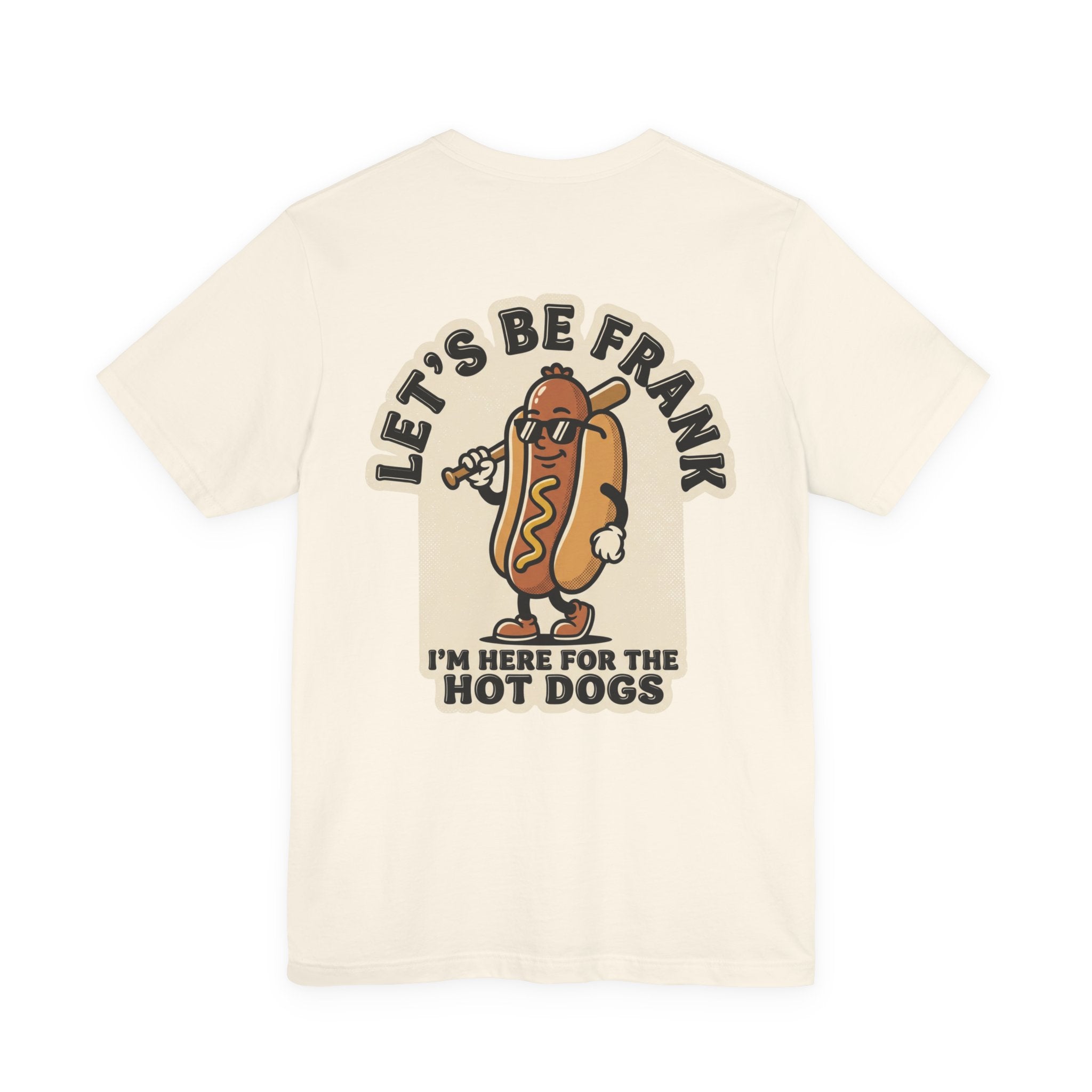 Retro Hot Dog Dad Joke T-Shirt — Vintage BBQ & Ballpark Graphic Tee